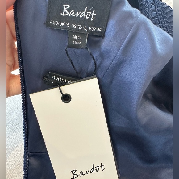 Bardot Kristen Ruffle Lace Sheath Dress - Picture 10 of 13